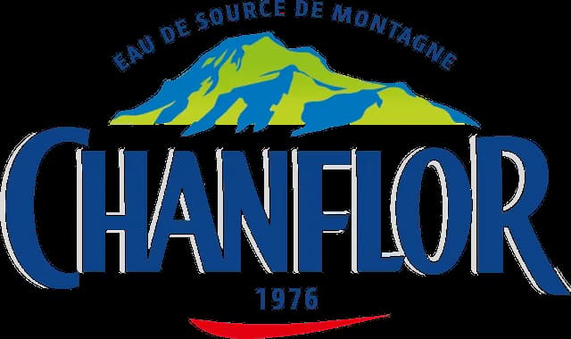 Logo Chanflor — Eaux et boissons rafraîchissantes antillaises distribué par Chandra