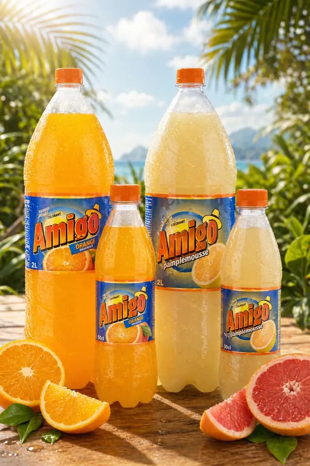 Amigo — Sodas fruités des Antilles