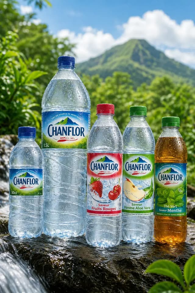 Chanflor — Eaux et boissons rafraîchissantes antillaises
