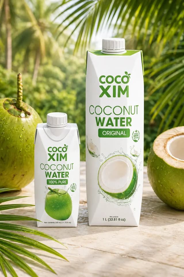 Cocoxim — Eau de coco du Vietnam