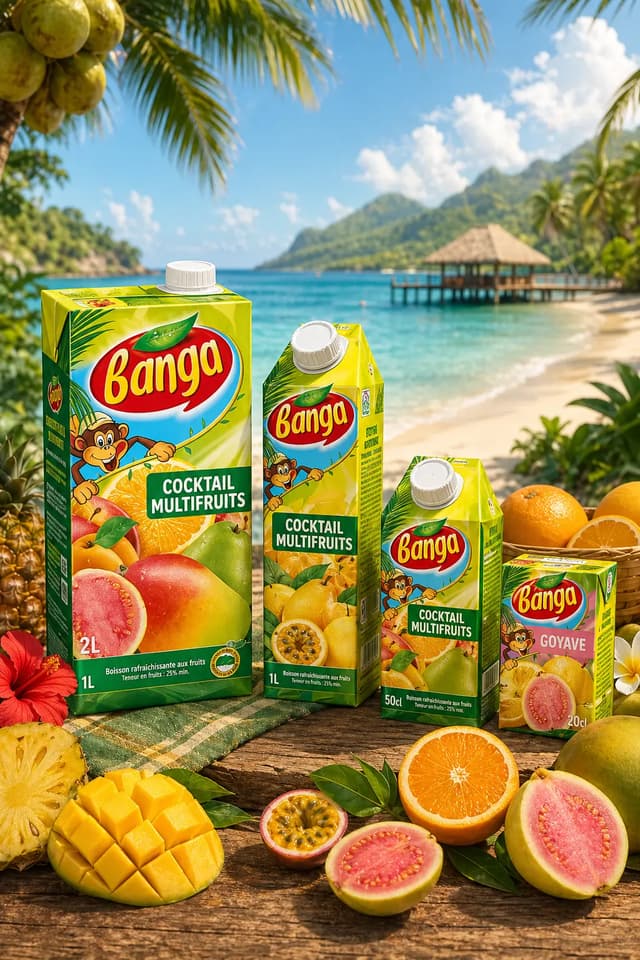 Banga — Boissons aux jus de fruits