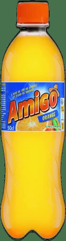 Soda orange gingembre Amigo 50cl — grossiste Chandra