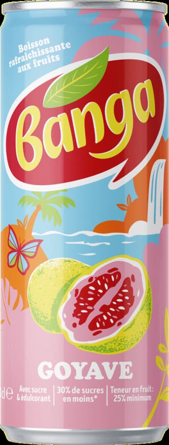 Goyave (canette) Banga 33cl — grossiste Chandra