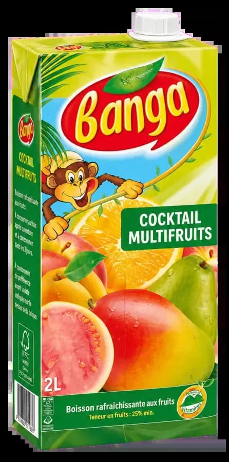 Multifruits Banga 2L — grossiste Chandra