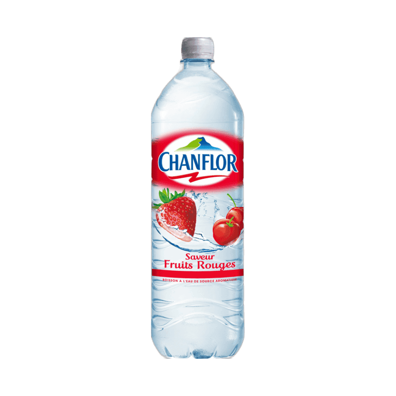 Eau aromatisée fruits rouges Chanflor 1.5L — grossiste Chandra