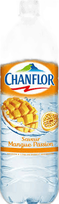 Eau aromatisée mangue passion Chanflor 1.5L — grossiste Chandra