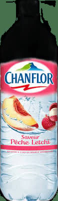 Eau aromatisée pêche litchi Chanflor 1.5L — grossiste Chandra