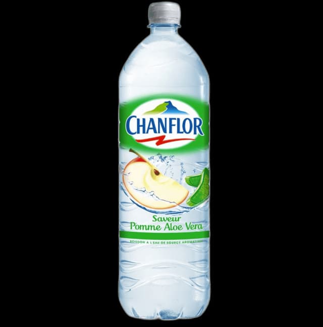 Eau aromatisée pomme aloe vera Chanflor 1.5L — grossiste Chandra