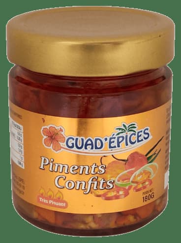 Piment antillais confit Guad'Épices 180g — grossiste Chandra