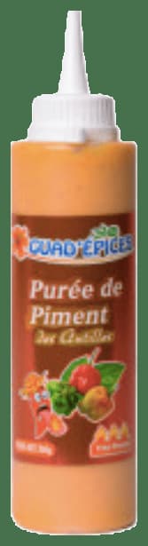 Purée de piment antillais (squeezer) Guad'Épices 260g — grossiste Chandra