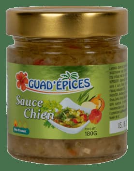 Sauce chien Guad'Épices 180g — grossiste Chandra