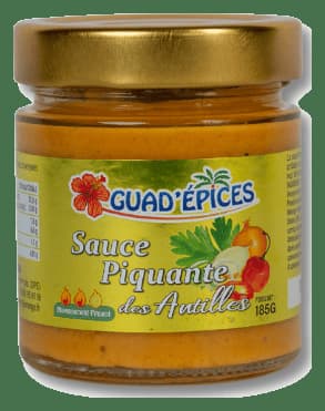 Sauce piquante des Antilles Guad'Épices 185g — grossiste Chandra