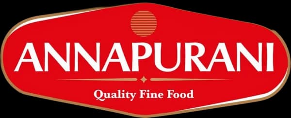 Logo Annapurani — Spécialités culinaires indiennes distribué par Chandra