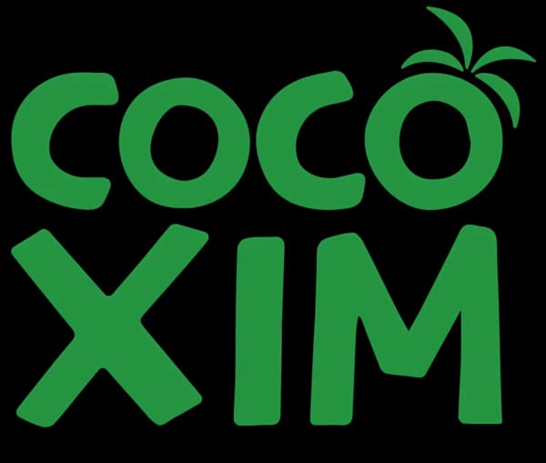 Logo Cocoxim — Eau de coco du Vietnam distribué par Chandra