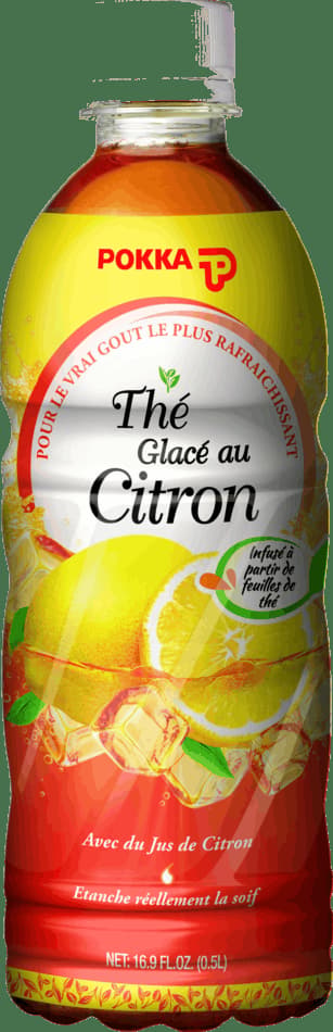 Thé glacé citron POKKA 50cl — grossiste Chandra
