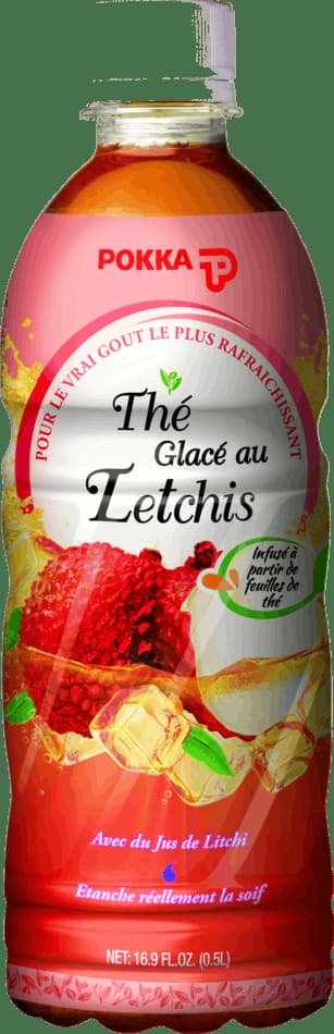 Thé glacé letchi POKKA 50cl — grossiste Chandra