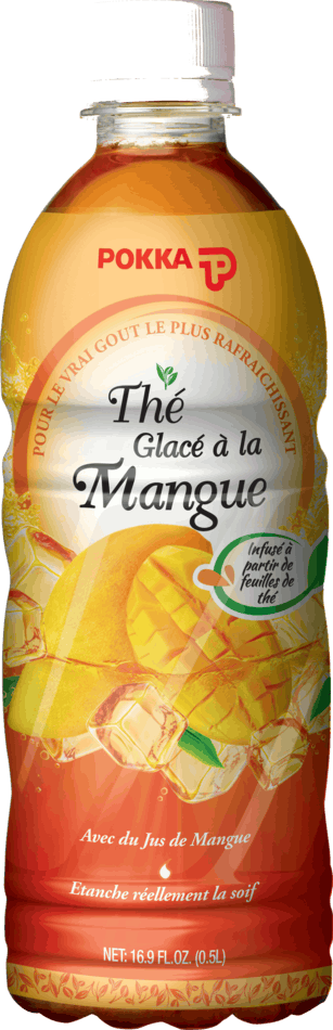 Thé glacé mangue POKKA 50cl — grossiste Chandra