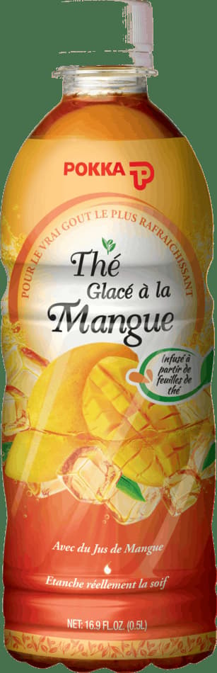 Thé glacé mangue POKKA 50cl — grossiste Chandra