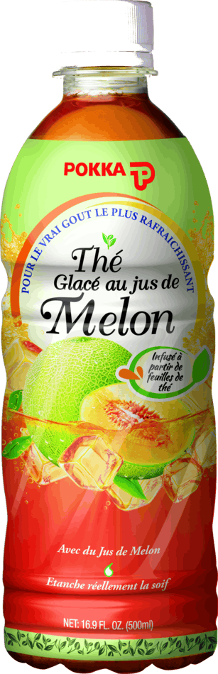 Thé glacé melon POKKA 50cl — grossiste Chandra
