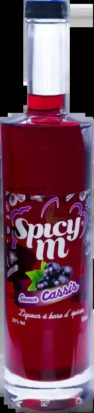 Liqueur saveur cassis SPICY M 50cl — grossiste Chandra