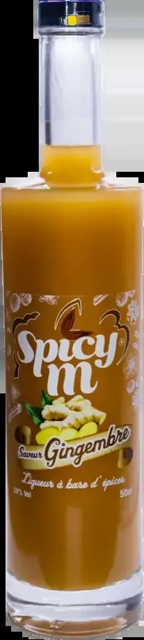 Liqueur saveur gingembre SPICY M 50cl — grossiste Chandra